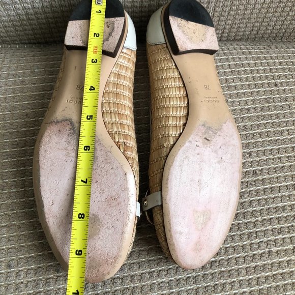 Gucci Women's Bamboo Horse-bit Ballet Flats - Picture 9 of 13